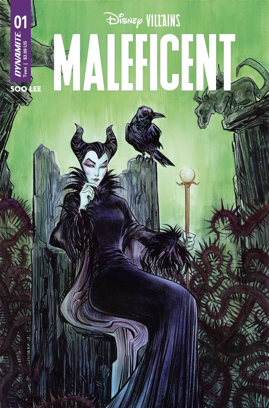 DISNEY VILLAINS MALEFICENT #1 CVR B JAE LEE