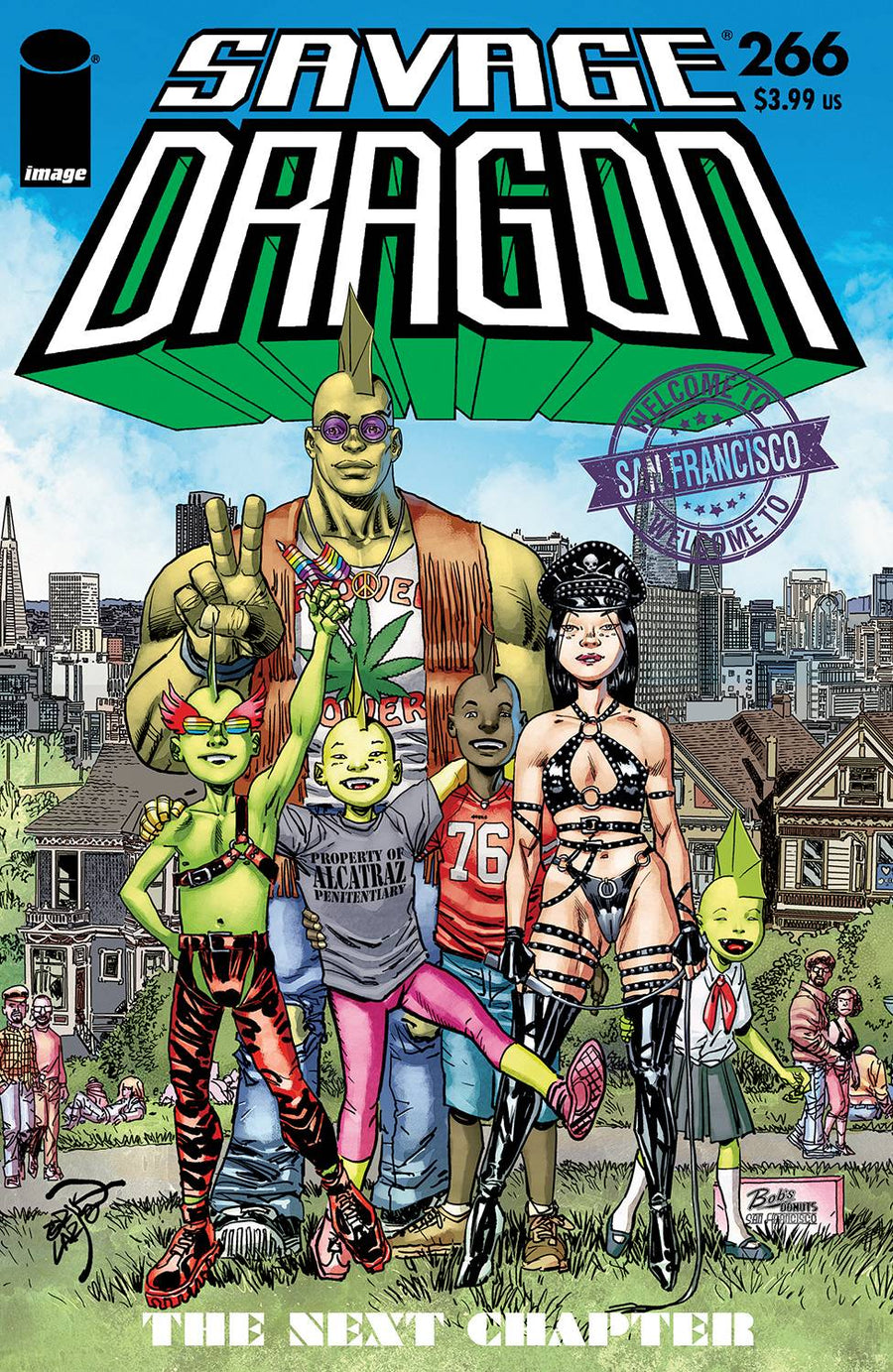 SAVAGE DRAGON #266 CVR A LARSEN (MR)