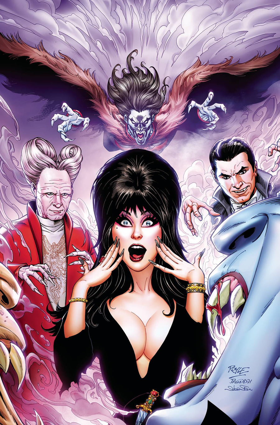 ELVIRA IN MONSTERLAND #1 CVR O ROYLE LTD VIRGIN (C: 0-1-2)