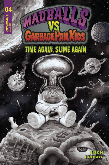 MADBALLS VS GARBAGE PAIL KIDS SLIME AGAIN #4 CVR F 15 COPY I