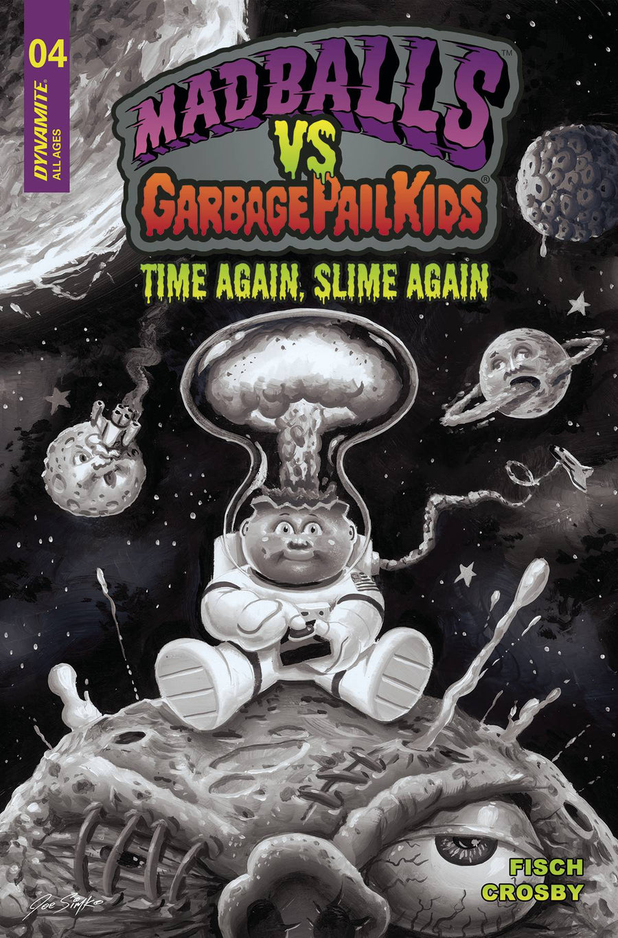 MADBALLS VS GARBAGE PAIL KIDS SLIME AGAIN #4 CVR F 15 COPY I